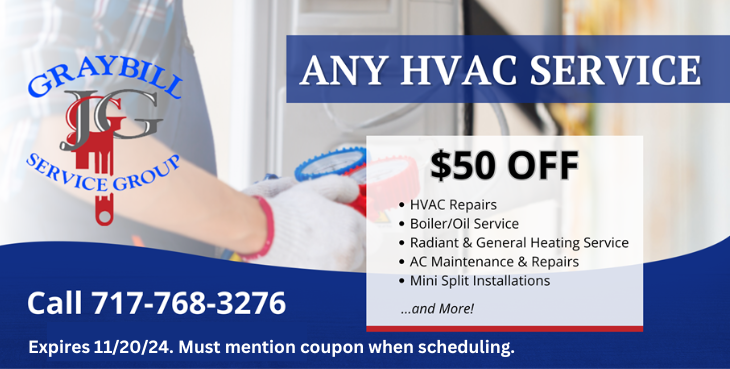 $50 Off Any HVAC Service, No Minimum