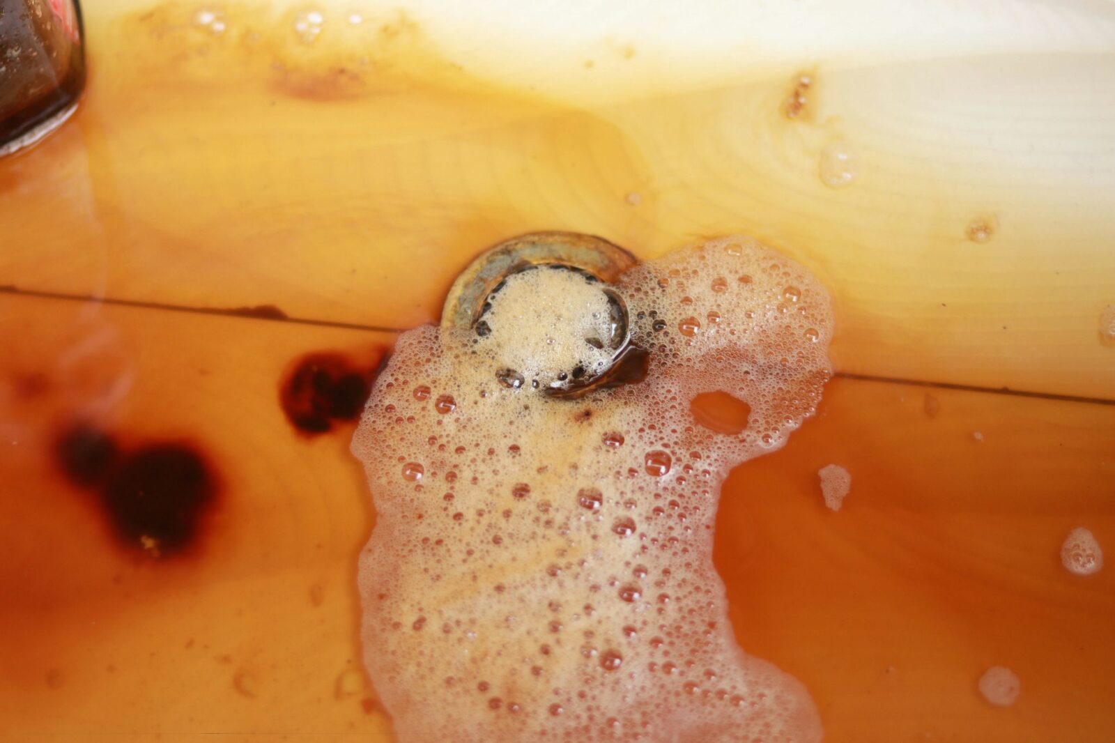 clogged drain